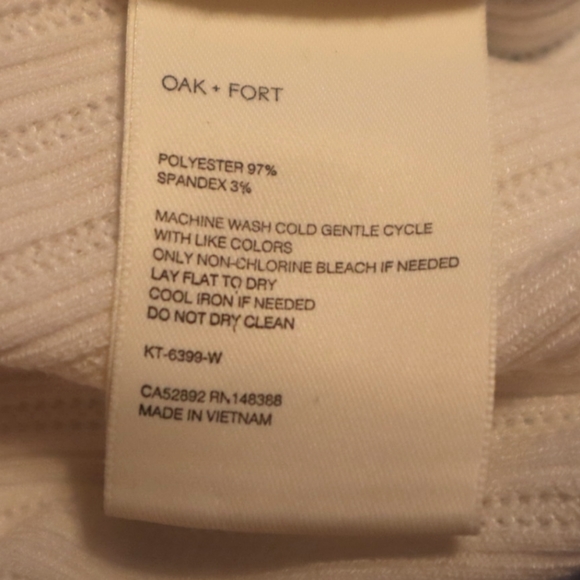 Oak +Fort white crop top - Picture 11 of 11